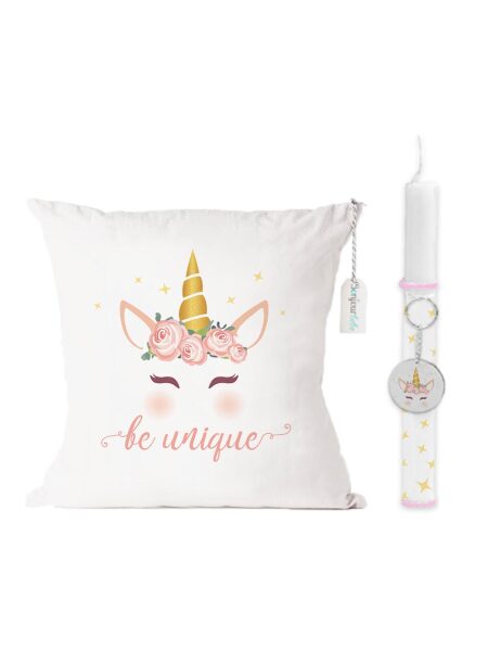 03 Λαμπάδα Πάσχα "My unicorn"