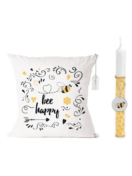 18 Λαμπάδα Πάσχα "Bee Happy"