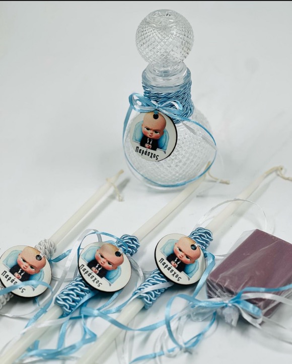 24021_Baby Boss (Ολικό Βαπτιστικό Πακέτο Νονού / Νονάς) - Image 5