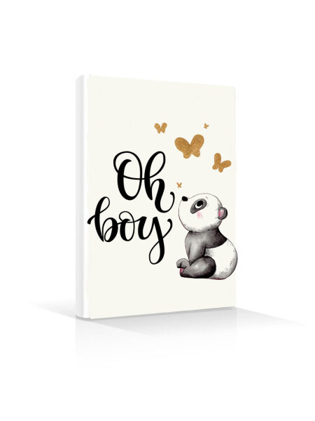 Panda Oh Boy! (Θήκη Βιβλιαρίου)