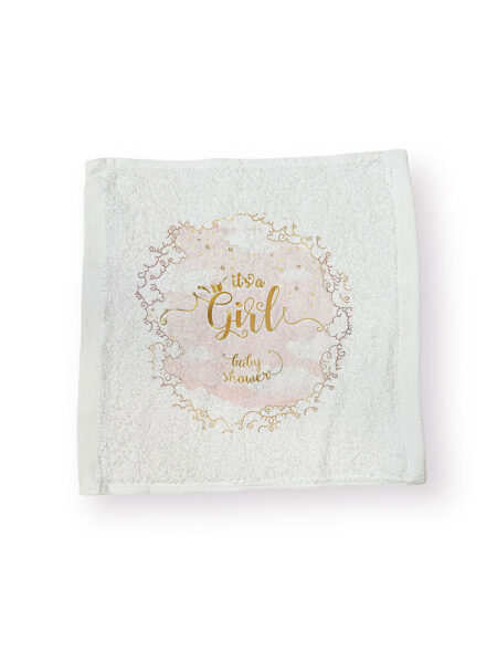 Girl Baby Shower  (Λαβέτα Ώμου)