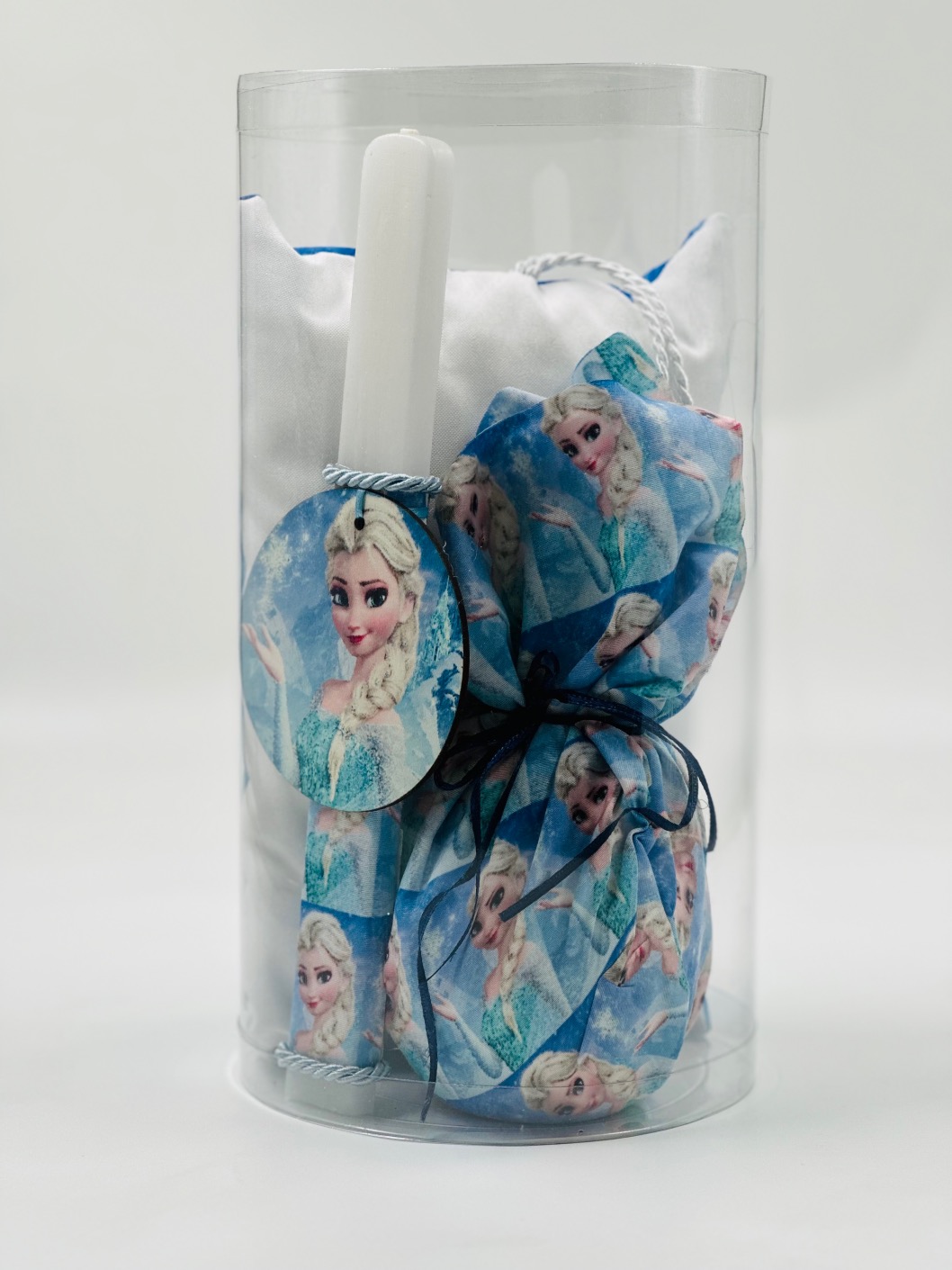 EASTER 24010 Πασχαλινό Σετ Bonjourbebe με Θέμα την "Elsa" (Λαμπάδα-Μαξιλάρι-Αυγό) - Image 3
