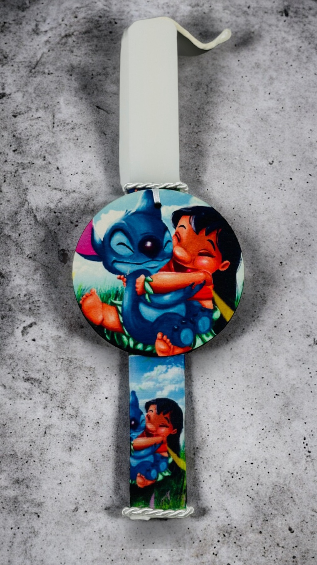 EASTER 24004 Πασχαλινή Λαμπάδα Bonjourbebe με Θέμα τους "Lilo&Stich"