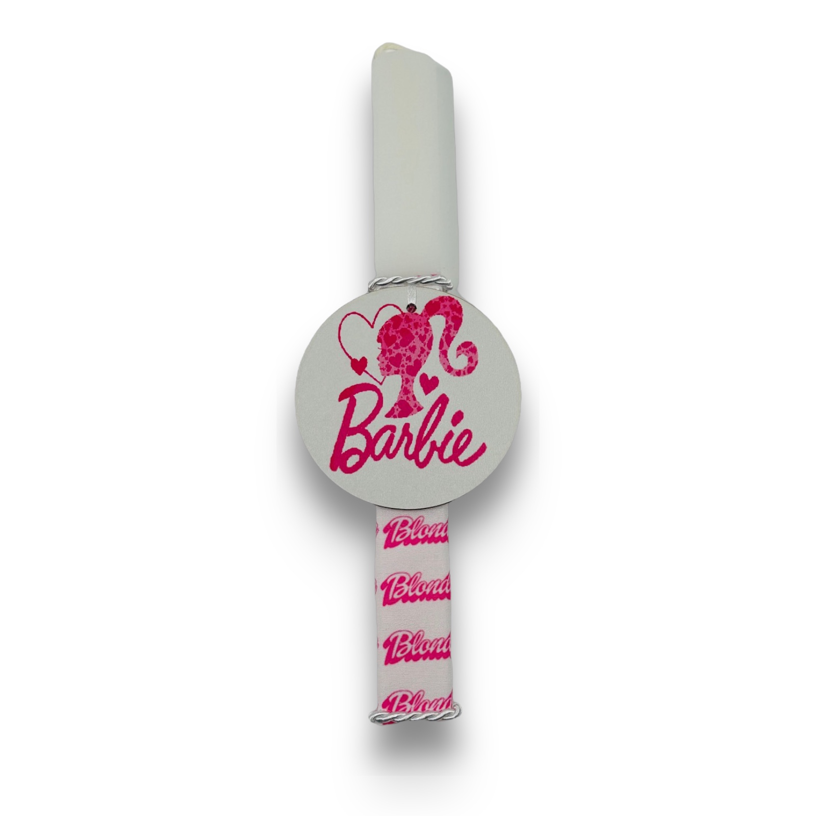 EASTER 24012 Πασχαλινή Λαμπάδα Bonjourbebe με Θέμα "Barbie" - Image 2