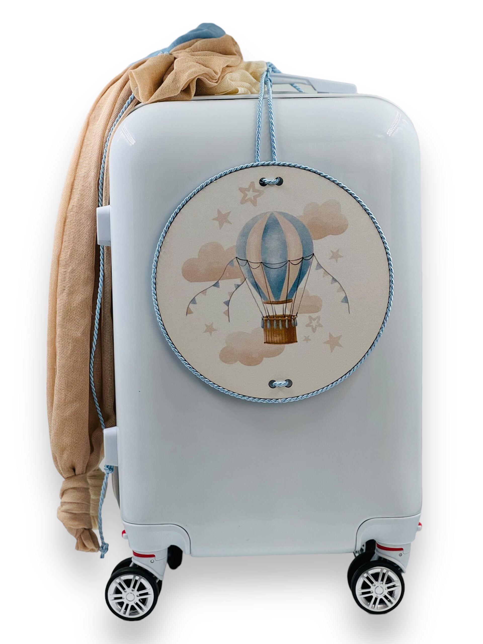 24031_Beige Air Ballon (Ολικό Βαπτιστικό Πακέτο Νονού / Νονάς) - Image 4